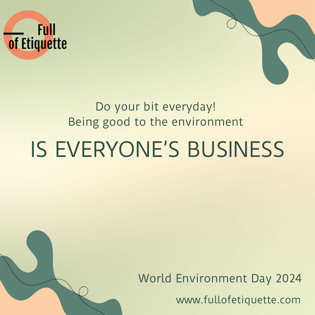 Keeping the Earth Clean is Everybody’s Business