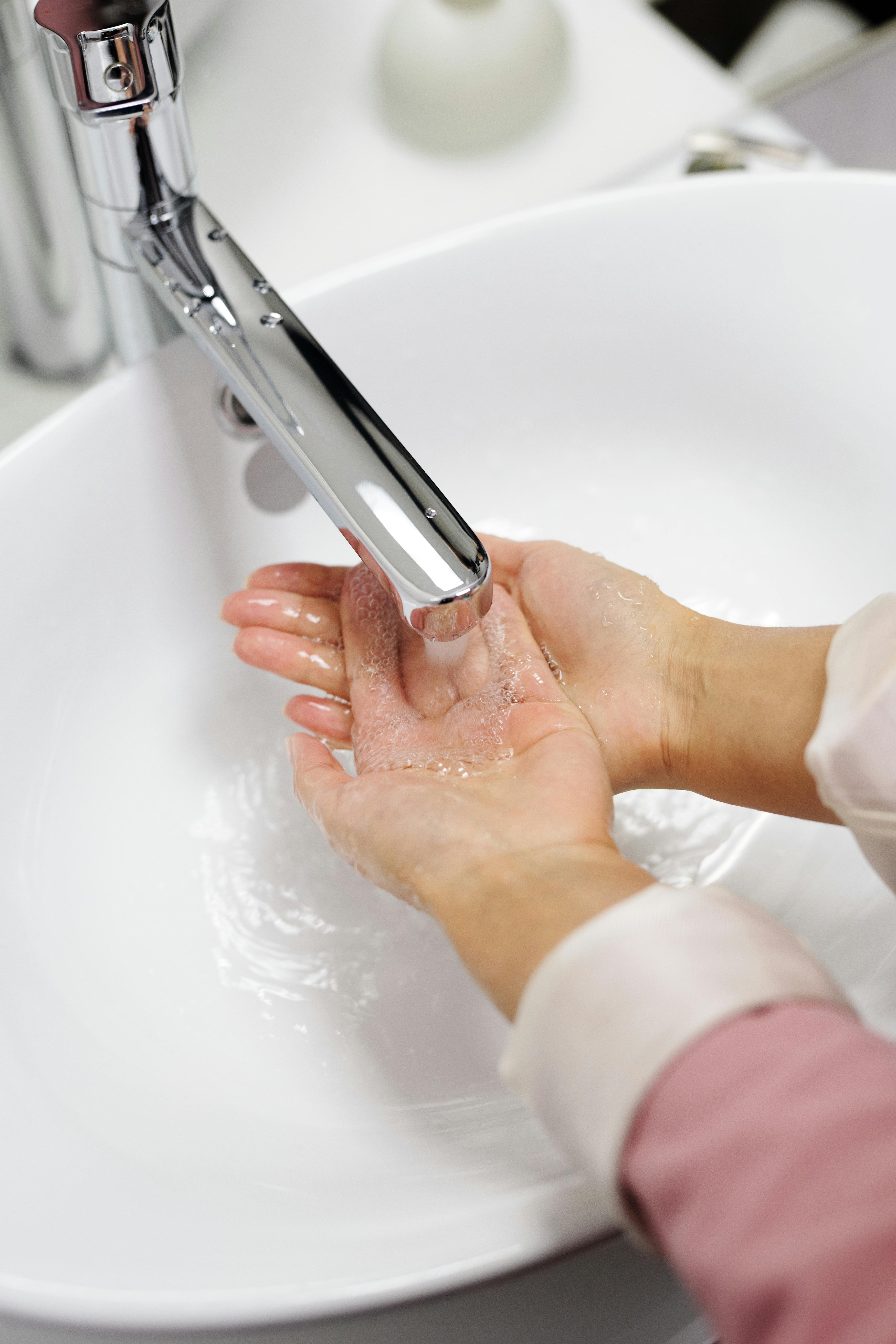 Patting Your Hands Dry
